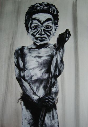 Enfant d'une tribu Papou